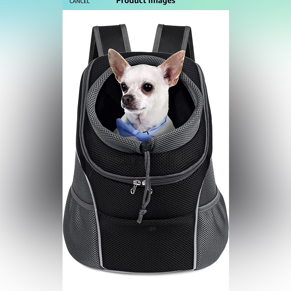 Dog backpack size M